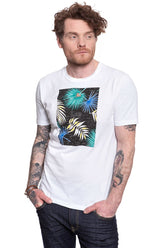 Męski T-shirt  Lee Botanical Print Tee Black L61IFE01 112113870